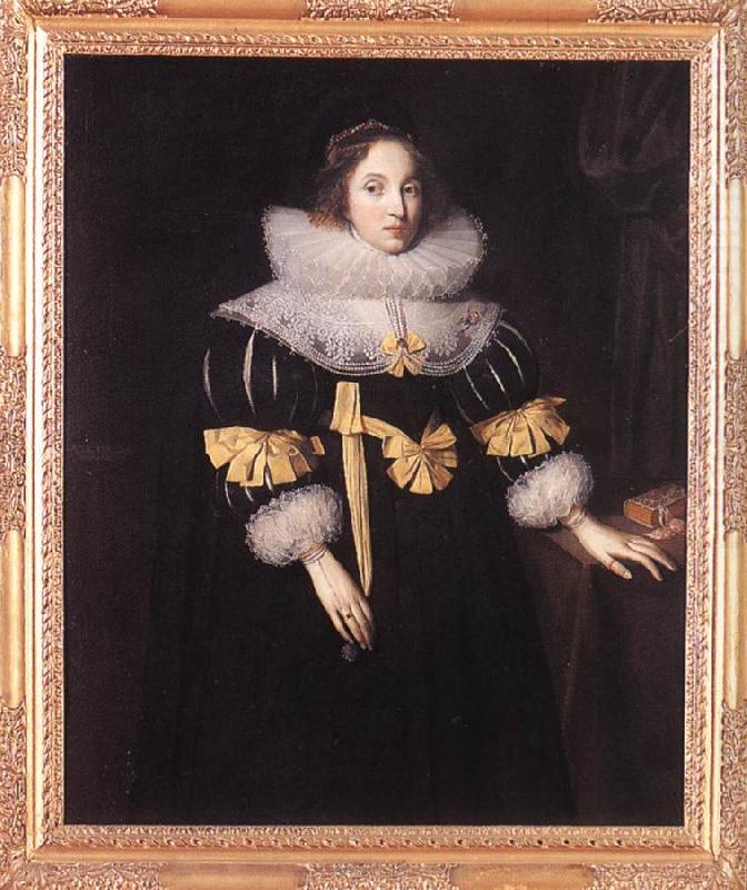 GHEERAERTS, Marcus the Younger Portrait of Lady Anne Ruhout df china oil painting image